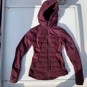 Lululemon “Down For It All” jacket.